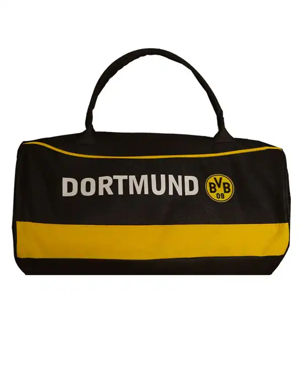 کیف ورزشی مشکی زرد مدل Dortmund
