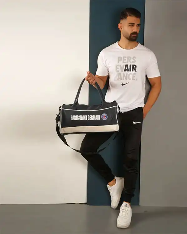 کیف ورزشی مشکی مدل Paris Saint Germain