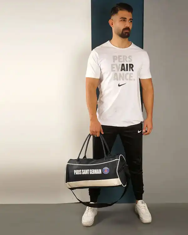 کیف ورزشی مشکی مدل Paris Saint Germain
