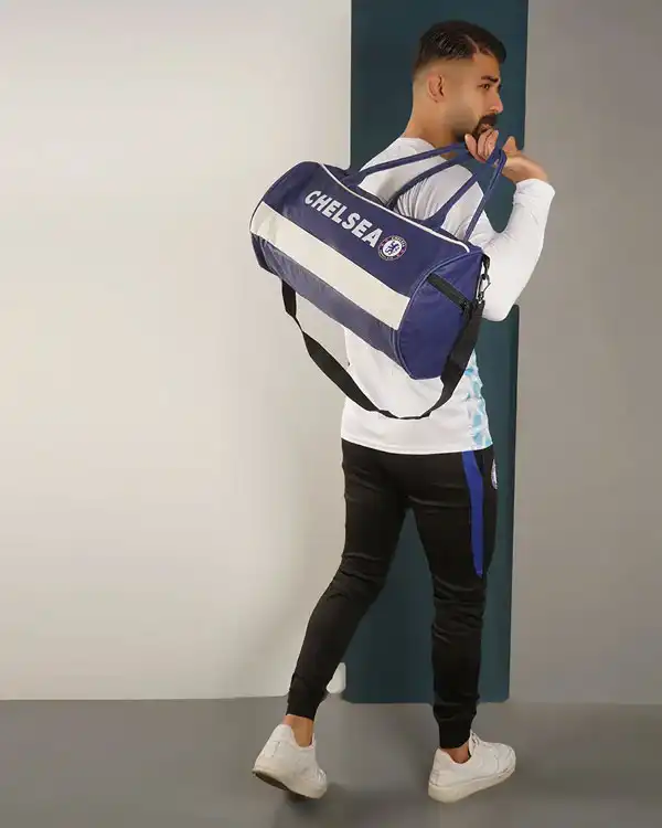 کیف ورزشی آبی مدل Chelsea