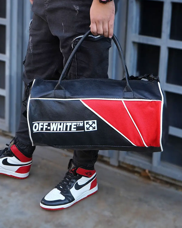 کیف ورزشی off-white  مدل F90