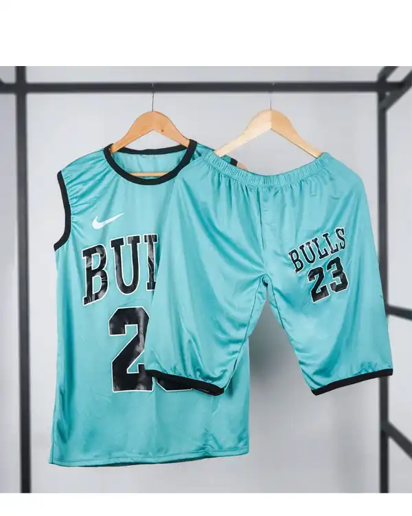 ست رکابی شلوارک مردانه مدل bulls 23