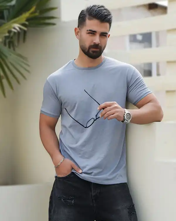 تیشرت ساده  مردانه مدل Edvan