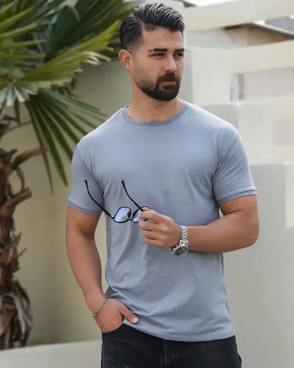 تیشرت ساده  مردانه مدل Edvan