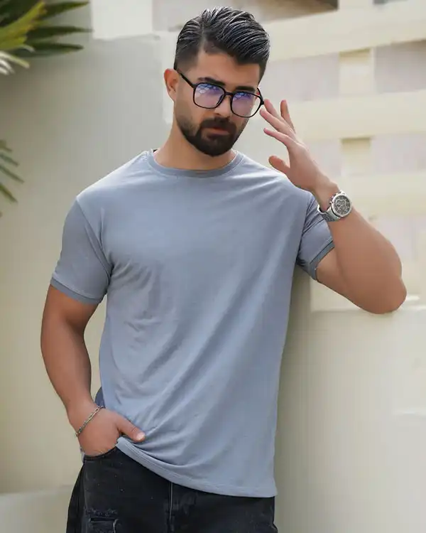 تیشرت ساده  مردانه مدل Edvan