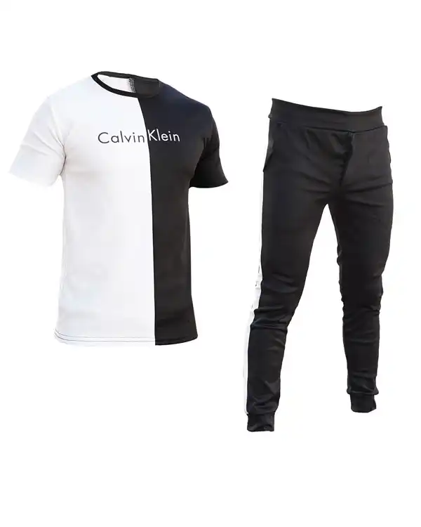 ست تیشرت شلوار مردانه مدل calvin Klein
