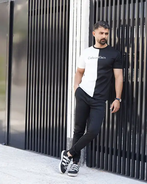 ست تیشرت شلوار مردانه مدل calvin Klein