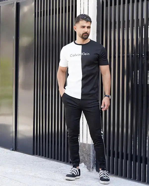 ست تیشرت شلوار مردانه مدل calvin Klein
