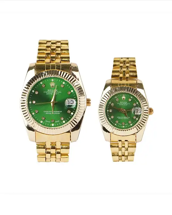 ست ساعت Rolex صفحه سبز مدل R12