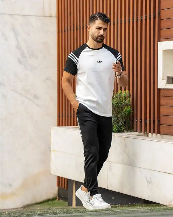ست تیشرت شلوار Adidas مردانه مدل Unik