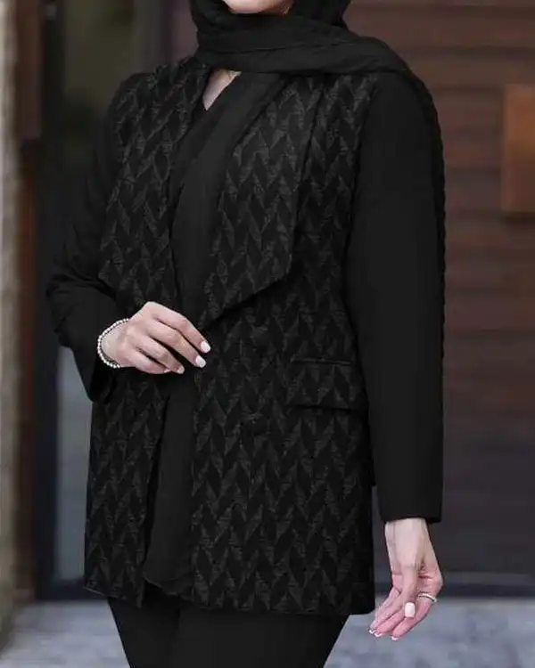 مانتو زنانه طرحدار مدل Katayon