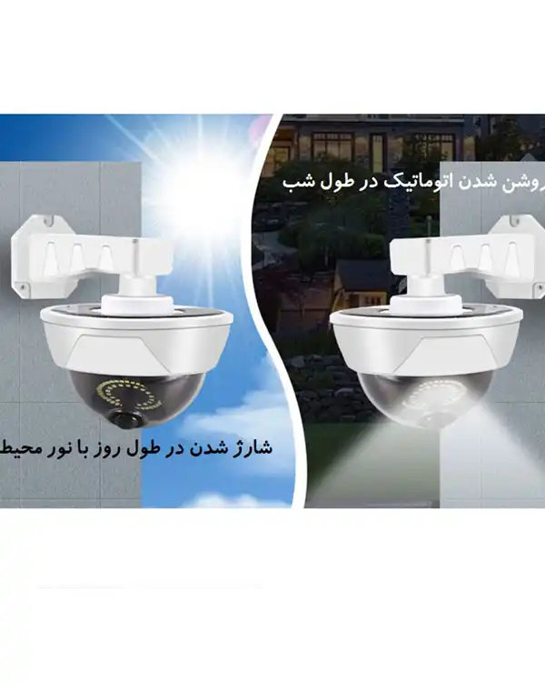 پرژکتور خورشیدی گرد طرح دوربین مدل qp2203