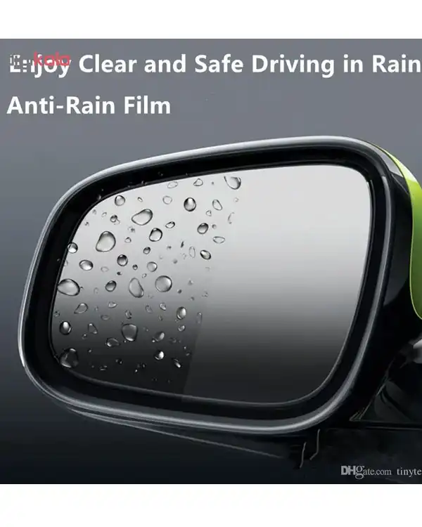 برچسب ضد آب آینه خودرو ( 2 عددی ) مدل Anti Fog