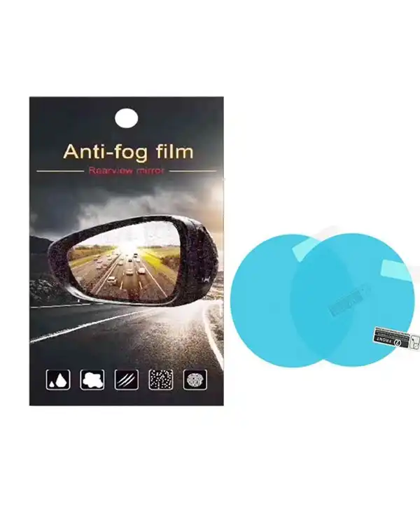 برچسب ضد آب آینه خودرو ( 2 عددی ) مدل Anti Fog
