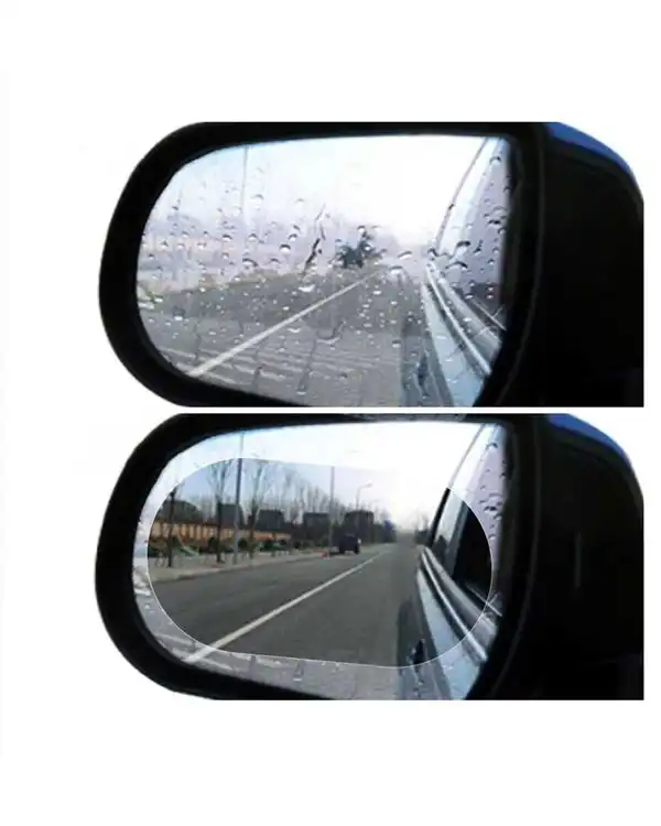برچسب ضد آب آینه خودرو ( 2 عددی ) مدل Anti Fog