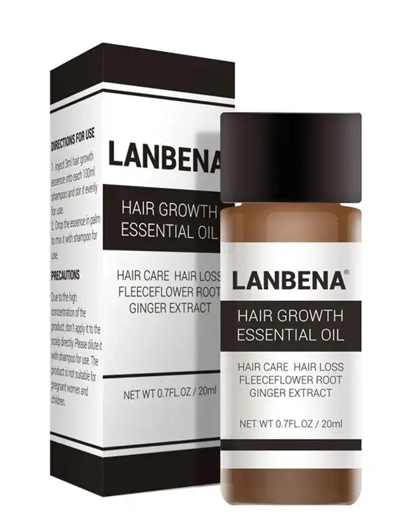 روغن تقویت کننده مو Lanbena مدل ESSENCE GROWTH