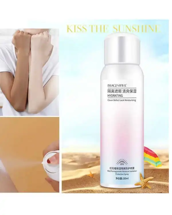اسپری ضد آفتاب بی رنگ Hymeys مدل HYDRATING