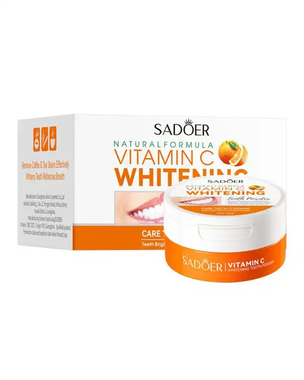 پودر سفیدکننده فوری دندان Sadoer مدل Vitamin C