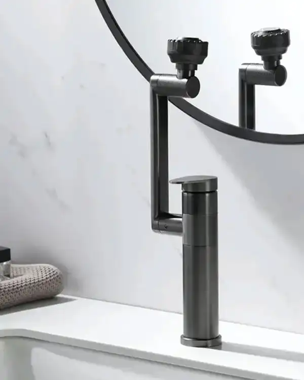 سری شیرآلات دو حالته 360 درجه مشکی