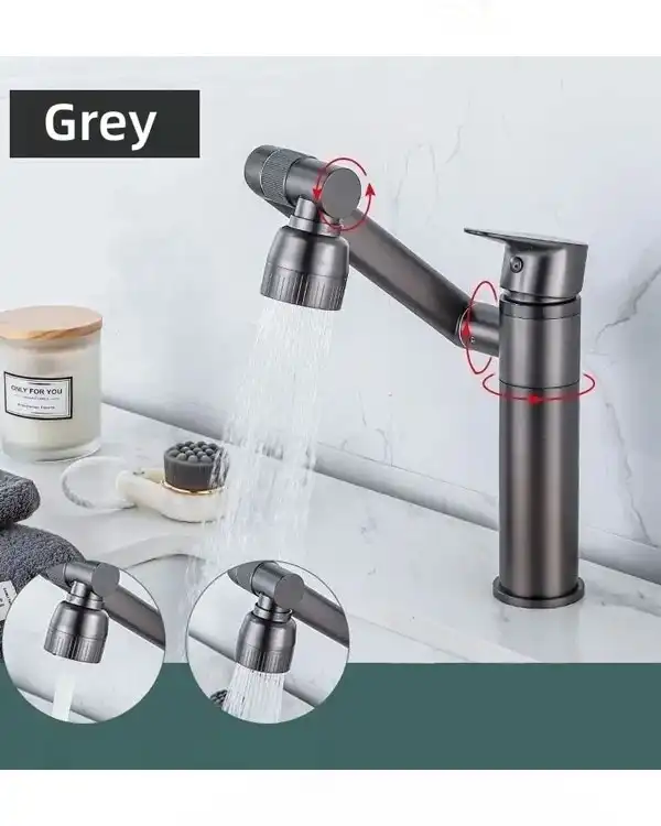 سری شیرآلات دو حالته 360 درجه مشکی