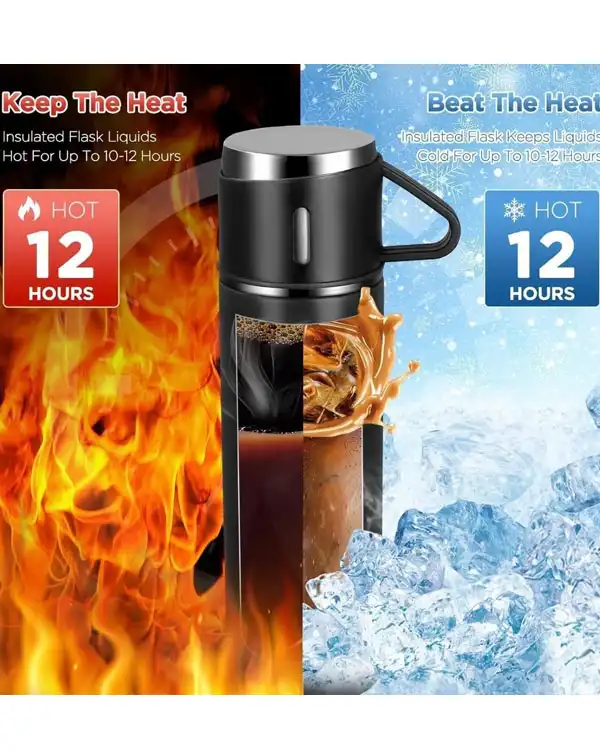 فلاسک مدل 3 کاپ VACUUM