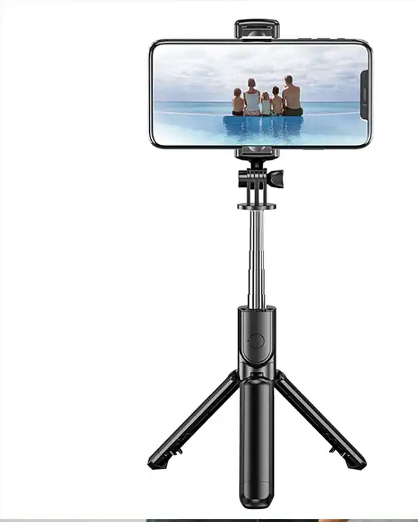 سه پایه و منوپاد موبایل مدل Selfie Stick