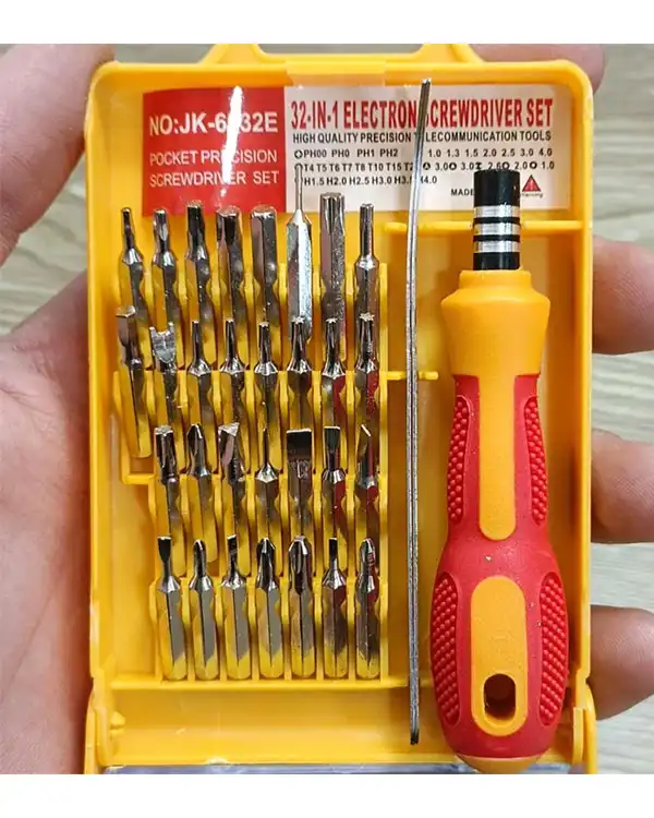 مجموعه 32 عددی پیچ گوشتی الکترونیکی