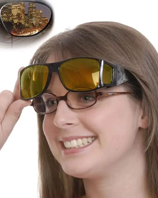 عینک دید درشب دو قلو مدل HD Vision