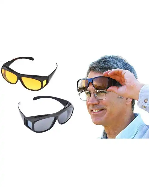 عینک دید درشب دو قلو مدل HD Vision