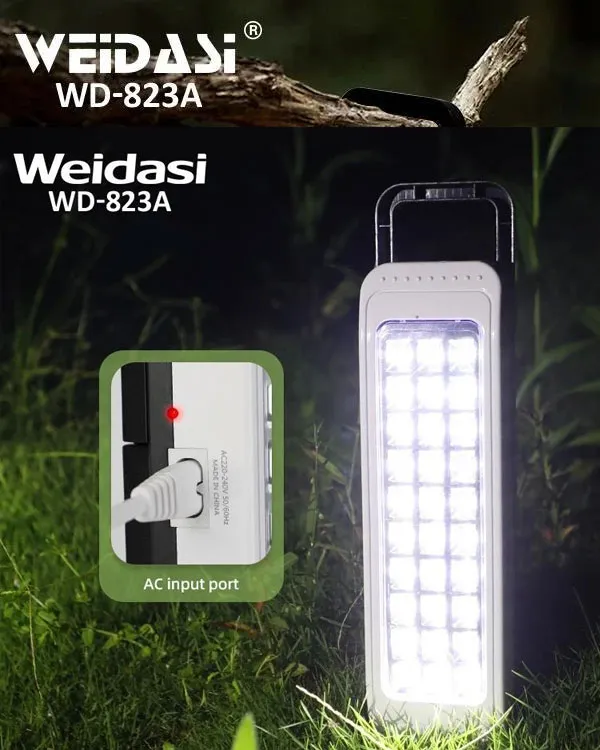 چراغ اضطراری ویداسی مدل WD-823A