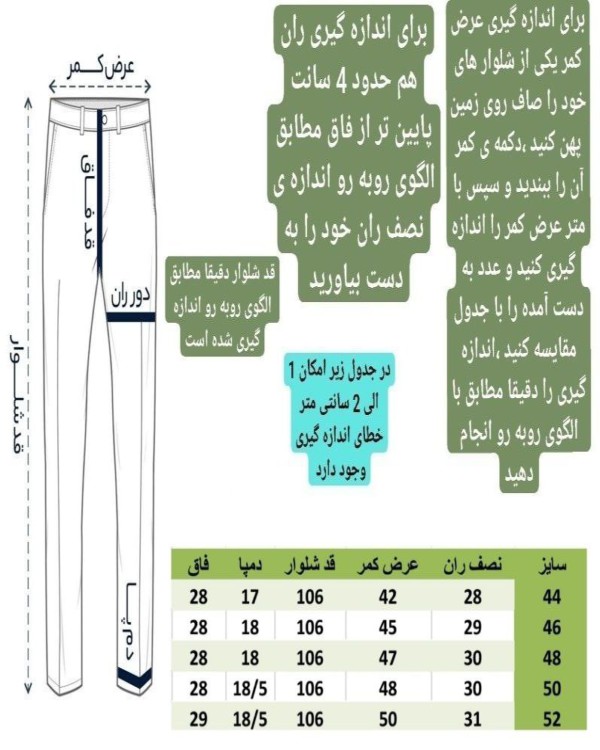 شلوار جین راسته مردانه مشکی