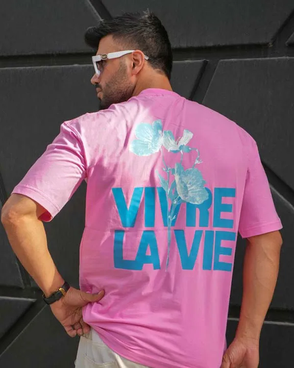 تیشرت مردانه  مدل VIVRE LAVIE