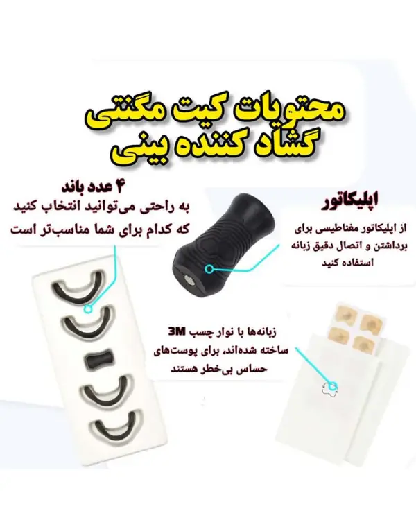 کیت رفع تنگی نفس مگنتی وارداتی
