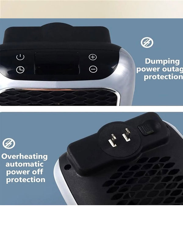 هیتر ریموت دار 800 وات مدل HANDY HEATER