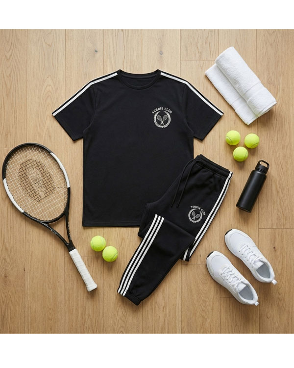 ست تیشرت و شلوار مردانه مدل Tennis Club