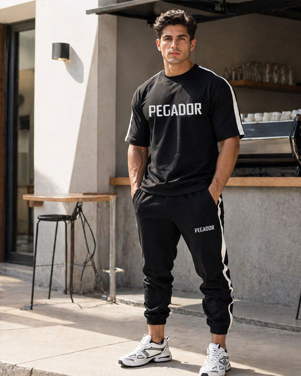 ست تیشرت و شلوار مردانه بنگال کش مدل Pegador