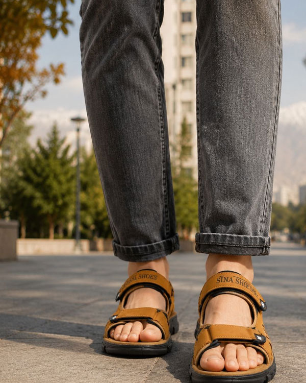 کفش صندل مردانه تابستانی مدل Sina Shoes