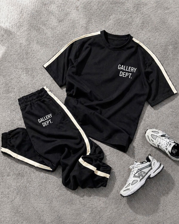 ست تیشرت و شلوار مردانه بنگال کش مدل Gallery Dept