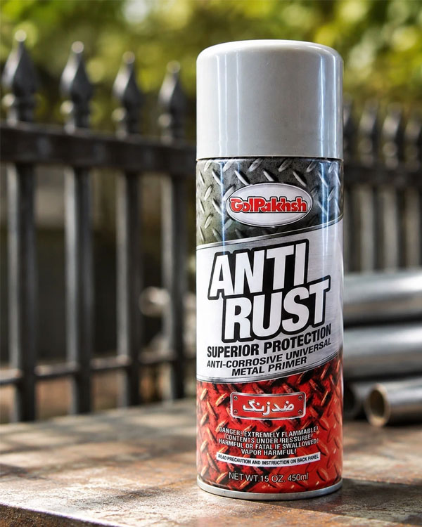 اسپری ضد زنگ مدل ANTI RUST حجم 450 میلی لیتر