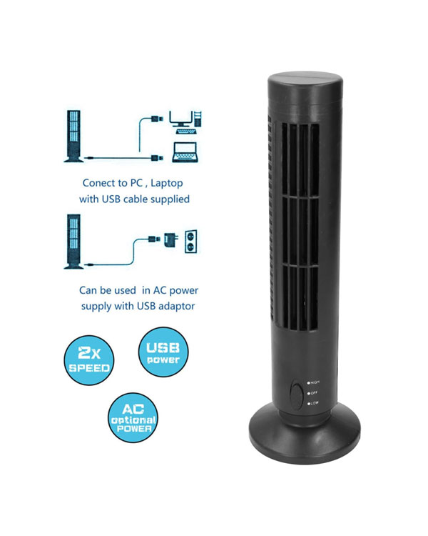 پنکه ایستاده رومیزی دوسرعته مدل TF-10005