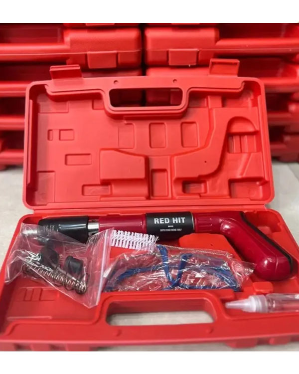 میخکوب دستی بدنه فلزی RED HIT (دارای باکس)
