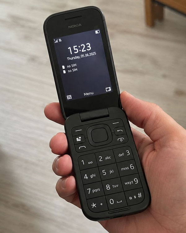 گوشی موبایل تاشو نوکیا Nokia 2660 Flip 4G ظرفیت 128 مگابایت (پک اورجینال)