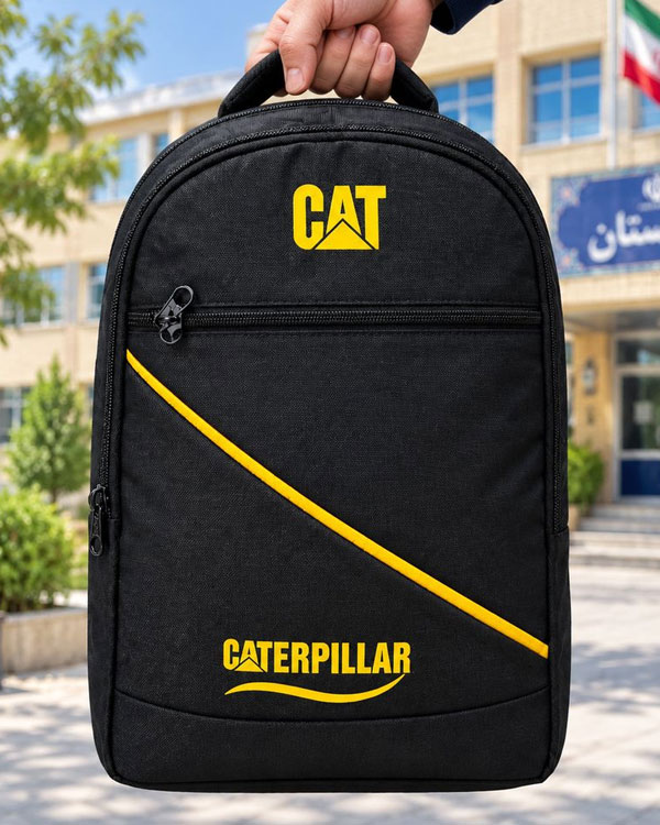 کوله پشتی Cat مشکی مدل CATERPILLAR