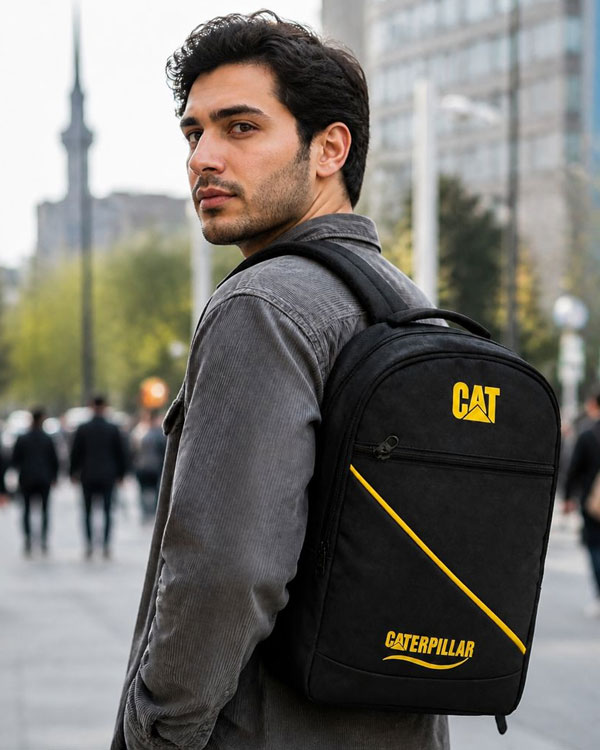 کوله پشتی Cat مشکی مدل CATERPILLAR