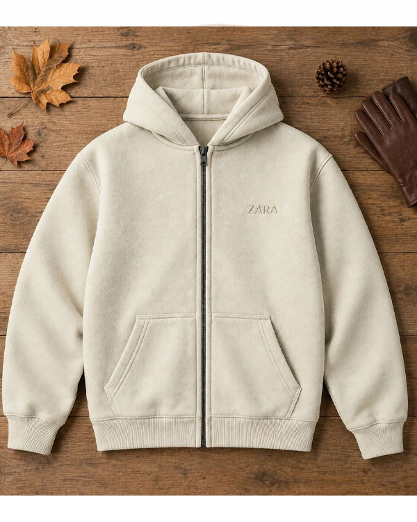 سوئیشرت کلاهدار مردانه مدل ZARA