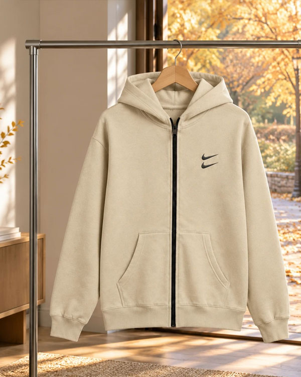 سوئیشرت دورس کلاهدار مردانه نایکی مدل Double Nike