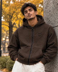 سوئیشرت دورس کلاهدار مردانه نایکی مدل Double Nike