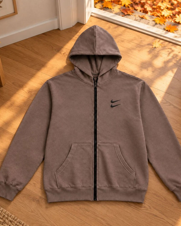 سوئیشرت دورس کلاهدار مردانه نایکی مدل Double Nike