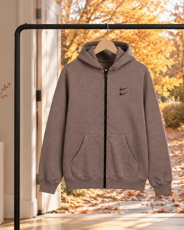 سوئیشرت دورس کلاهدار مردانه نایکی مدل Double Nike