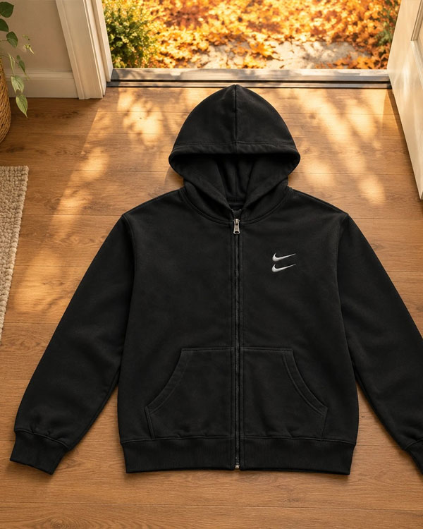 سوئیشرت دورس کلاهدار مردانه نایکی مدل Double Nike